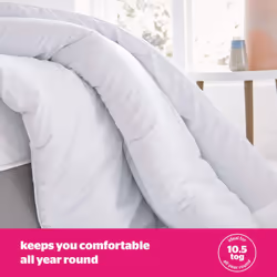 Silentnight Ultrabounce 10.5 Tog Single Duvet ? All Year Duvet Quilt Ideal for Summer and Winter ? Hypoallergenic and Machine Washable - Single, White