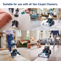 Vax Ultra+ 1.5L Carpet Cleaner Solution, Stain Remover Shampoo, Rose Burst Scent, Helps to Combat Odours, 1-9-137771, Green