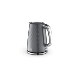 Swan SK14611GRY Windsor Rapid Boil Kettle with Removable Limescale Filter, Boil Dry Protection and Hidden Cord Storage, 1.7L, 3KW, Grey
