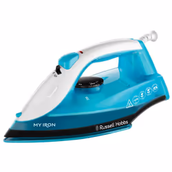 Russell Hobbs My Iron Steam Iron, Ceramic Soleplate, 260ml Water Tank, 120g steam shot, 28g continuous steam, Self-Clean Func ...