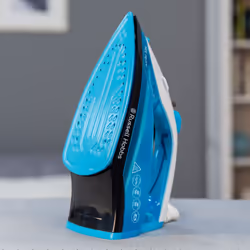Russell Hobbs My Iron Steam Iron, Ceramic Soleplate, 260ml Water Tank, 120g steam shot, 28g continuous steam, Self-Clean Function, 2m Cord, Vertical