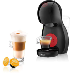 NESCAF? Dolce Gusto EDG210.B Piccolo XS Manual Coffee Machine black red by De?Longhi