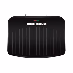 George Foreman Large Electric Fit Grill [Non stick, Healthy, Griddle, Toastie, Hot plate, Panini, BBQ, Energy saving, Vertica ...