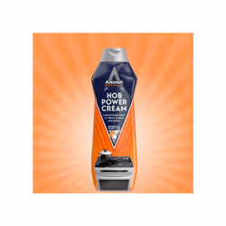 Astonish Specialist Hob Cream Cleaner, for Tough Burnt on Stains, Protective Coat, Zesty Lemon Scent, 3 x 500ml