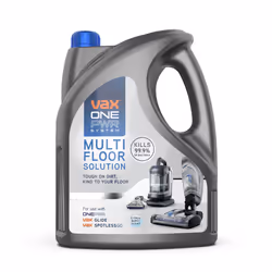 Vax ONEPWR 4L Multifloor Hard Floor Cleaner Solution, Citrus Burst Scent, Removes 99.9% of Bacteria, 1-9-142097, Silver