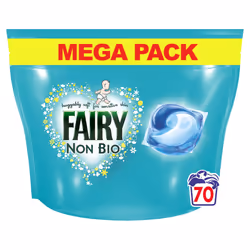 Fairy Non Bio PODS? Washing Liquid Capsules, For Sensitive Skin, 70 Washes