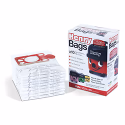 Avern GENUINE ONLY Numatic Henry Hetty NVM-1CH HepaFlo Vacuum Cleaner Dust Bags Pack Of 10-604015 907075