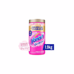 Vanish Gold Oxi Action Chlorine Bleach Free Stain Remover Powder, For Colours, 1.9 kg