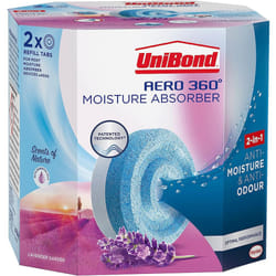 UniBond AERO 360? Moisture Absorber Lavender Garden Refill Tab, aromatherapy, ultra-absorbent and odour-neutralising, for AERO 360? Dehumidifier,