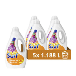 Surf Passion Bloom Laundry Washing Liquid 220 washes with a joy-infused fragrance with natural essential oils lasting up to 12 hours in wear Detergent
