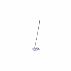 Addis Cloth Mop With 3 Piece Handle In Blue, White And Grey