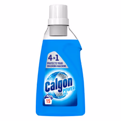 Calgon 4-in-1 Washing Machine Cleaner and Water Softener Gel 750 ml, Removes Limescale, Residue, Dirt, Rust & Malodours, Deep ...