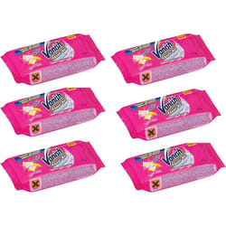 Vanish Grease Stubborn Stain Remover Multi-Fabric, Pre-Wash Bar Laundry Washing, 75g (6-Pack)