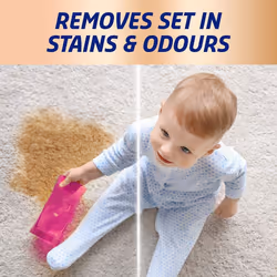 Vanish Professional Oxi Action Carpet and Upholstery Stain Remover Spray 1L, 30 seconds stain removal, Eliminates even strong odours (1 x 1L Spray)