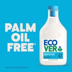 Ecover Fabric Softener, Fabric Conditioner to Soften Your Clothes, Fresh Rose & Bergamot Scent, 2 x 47 Washes, 2 x 1.43L