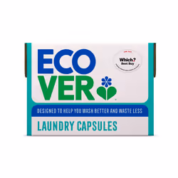 Ecover Non-Bio Washing Capsules - Laundry Capsules / Tablets - Laundry Detergent With Clean And Fresh Almond & Rescued Apricot Scent, 1x Pack of 34