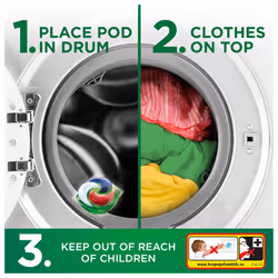 Ariel Platinum PODS? Laundry Detergent Capsules, 104 Washes (52 x 2) ? Extra Stain Removal, Removes 7-Day Dried-In Stains