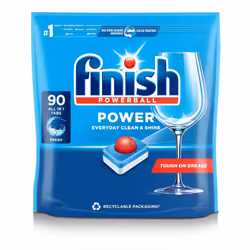 Finish Powerball All in 1 Max Lemon Dishwasher Mega Value 90 Tablets