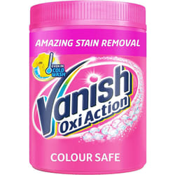 Vanish Oxi Action Colour Safe Stain Remover Powder for Clothes 1Kg, 1st Time Amazing Stain Removal Even In 30?C Cold Wash, Lifts Tough Stains,