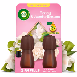 Air Wick Essential Mist Aroma Balancing Peony & Jasmine 2 x 20ml