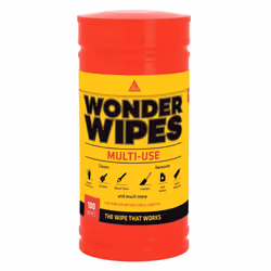 SIKA - Wonder Wipes Multi-Use Cleaning Wipes for the Building Trade - Specially Formulated to Clean Hands, Tools and Surfaces ...