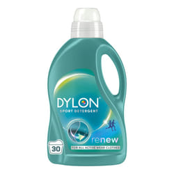 Dylon Sport Detergent (30 Wash Loads), Liquid Laundry Detergent for Active Wear Clothes, Sport Detergent renewing in every wash with optimal results