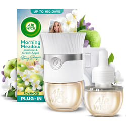 Air Wick Morning Meadow Advanced Electrical Plug-in Kit 19ml, Lasts for up to 100 Days, Air Freshener