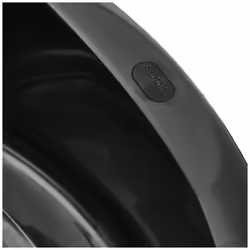 Addis Rectangular Washing Up Bowl, Soft Black, 9.5 Litre