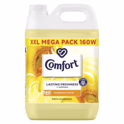 Comfort Sunshiny Days Fabric Conditioner with Stay Fresh technology for 100 days of freshness + fragrance* 160 wash 4800ml, P ...