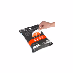 Brabantia PerfectFit Bin Liners (Size O/30 Litre) Thick Plastic Trash Bags with Tie Tape Drawstring Handles (40 Bags)
