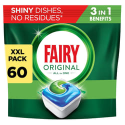 Fairy Original All in One Auto Dishwashing Tablet 60CT