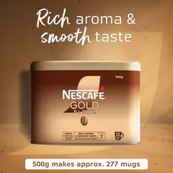 NESCAF? Gold Blend Instant Coffee 500g Tin