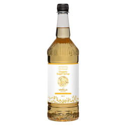 Simply Organic Vanilla Syrup, Vegan & Nut Free Natural Flavoured Syrup for Coffee, Cocktails & Baking (1 Litre)