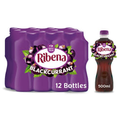 Ribena Blackcurrant 12x500ml