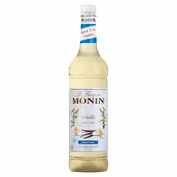 MONIN Premium Vanilla Sugar Free Syrup 1L for Coffee and Cocktails. Vegan-Friendly, Allergen-Free, 100% Natural Flavours and ...