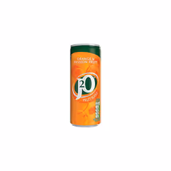 J2O Fruit Juice, Orange and Passion Fruit, 250ml Cans (Pack of 12)