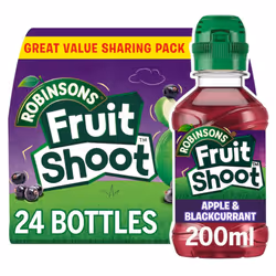 Robinsons Fruit Shoot Apple & Blackcurrant 24 x 200ml PET Bottles