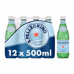 San Pellegrino Sparkling Natural Mineral Water 12x500ml