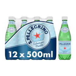 San Pellegrino Sparkling Natural Mineral Water 12x500ml