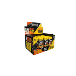 Warrior Rage Energy Shots - Pre Workout Shot Drink 12 x 60ml - RTD Fuel Juice Supplement (Liquid not Gels) - 200mg Caffeine to Lift Sessions and
