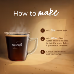 NESCAF? Gold Blend Intense Premium Instant Coffee, Rich Full-Bodied Dark Roasted Arabica and Robusta Coffee, 200g (Pack of 1)