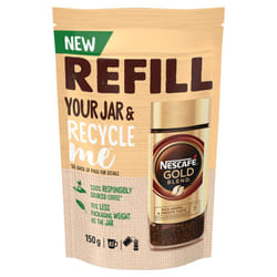 NESCAF? Gold Blend Refill 150g | 5 Packs | 416 Cups | Rich and Smooth Coffee | Premium Quality Instant Coffee for a Perfect Cup