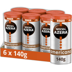 NESCAF? Azera Americano Instant Coffee 140g (Pack of 6)