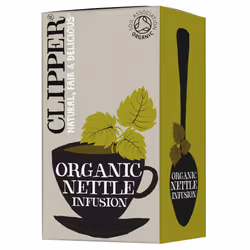 Clipper Organic Nettle Tea Bags | 120 Stinging Nettle Infusion Teabag Sachets (6x Boxes of 20) | Bulk Buy, Home & Catering |  ...
