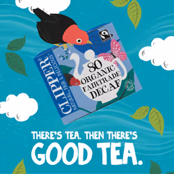 Clipper Organic Everyday Decaf Tea Bags | Natural, Unbleached, Plant-Based Biodegradable & Non GM Black Tea Bags | | Eco Conscious, Organically Grown