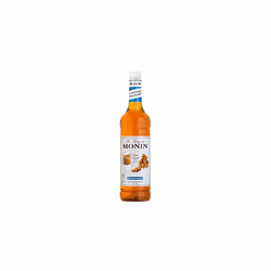 MONIN Premium Salted Caramel No Added Sugar Syrup 1L for Coffee and Cocktails. Vegan-Friendly, Allergen-Free, 100% Natural Fl ...