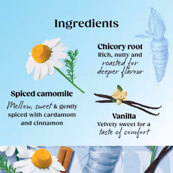 Twinings Superblends Calm Tea - Spiced Camomile, Vanilla & Roasted Chicory Root Herbal Tea Infusion with Vitamin B3 (Niacin), 80 Biodegradable Tea