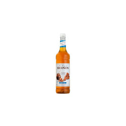 MONIN Premium Caramel Sugar Free Syrup 1L for Coffee and Cocktails. Vegan-Friendly, Allergen-Free, 100 Percent Natural Flavours and Colourings.