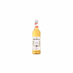 MONIN Premium Vanilla Syrup 1L for Coffee and Cocktails. Vegan-Friendly, Allergen-Free, 100% Natural Flavours and Colourings