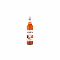 MONIN Premium Caramel Syrup 1L for Coffee and Cocktails. Vegan-Friendly, Allergen-Free, 100% Natural Flavours and Colourings